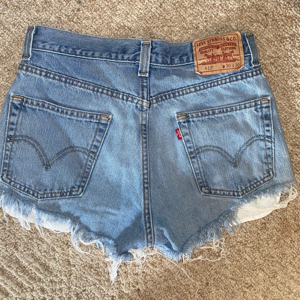 levi 512 shorts